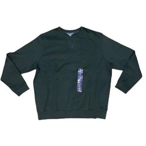 Eddie Bauer Men's Soft & Warm Crew Neck Fleece Sweatshirt (Gray S)